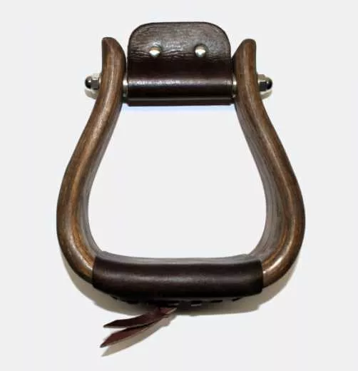 Premium Holzsteigbügel Flat Bottom Mod.2