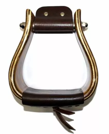 Premium Holzsteigbügel Flat Bottom Mod.3