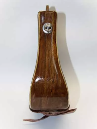 Premium Holzsteigbügel Flat Bottom Mod.4