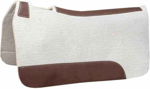 Mustang Blue Horse Filz Westernpad 3/4