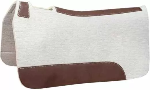 Mustang Blue Horse Filz Westernpad 3/4