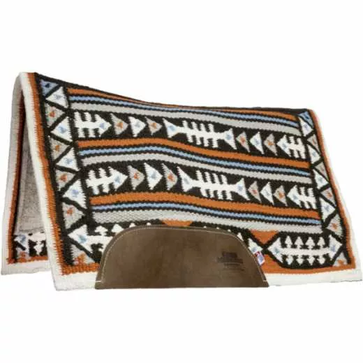 Mustang Slinging Arrows Wool Westernpad 1305-51-CO
