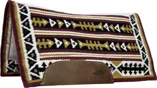 Mustang Slinging Arrows Wool Westernpad 1305-51-DG