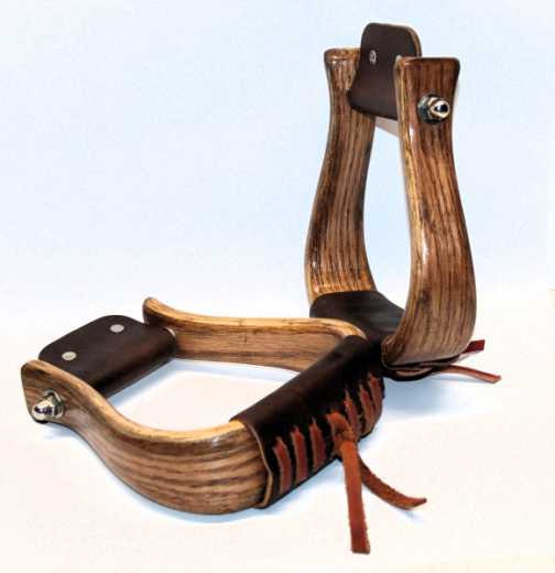 Premium Holzsteigbügel für  Westernsättel JKST39-2