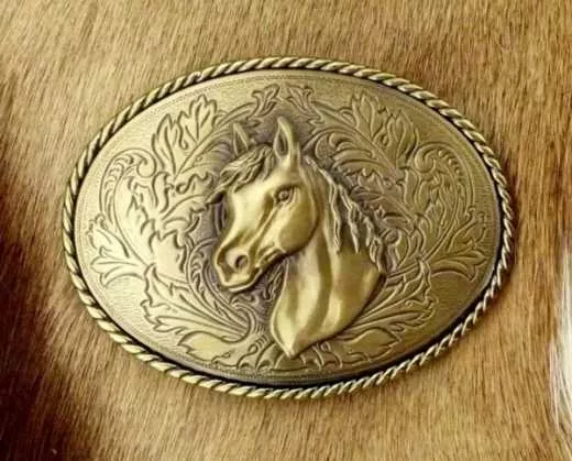 Western Buckle Gürtelschnalle ILC Horse Head Western Buckle Gürtelschnalle ILC Horse Head