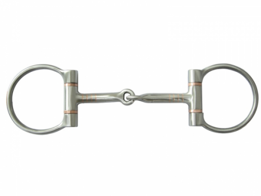 D-Ring Snaffle Bit Brushed Stainless Steel