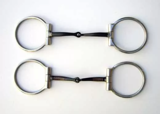 D-Ring Snaffle Bit Sweet Iron Mouthpiece