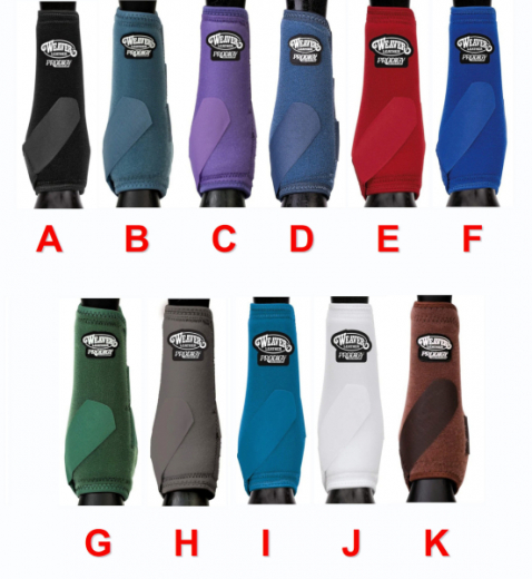 Weaver Prodigy Sport Boots Neopren Gamaschen Gr. M versch. Farben 2-Pack für vorne und hinten Weaver Prodigy Sport Boots Neopren Gamaschen Gr. M versch. Farben 2-Pack für vorne und hinten