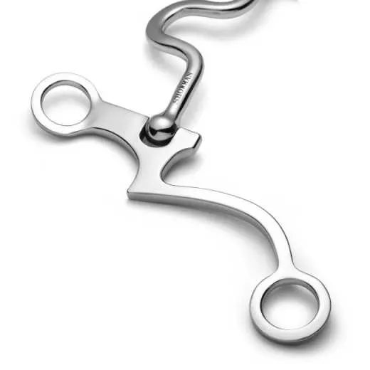 Showman Seven Shank with U Flat Tongue Relief Bit - JK7707