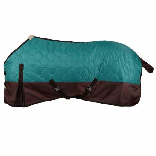 Showman 420D Nylon Thermo Stall-Decke TEAL Showman 420D Nylon Thermo Stall-Decke TEAL