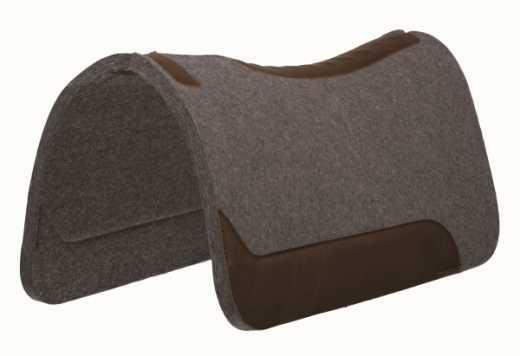 Weaver Wollfilz Contoured Westernpad 3/4
