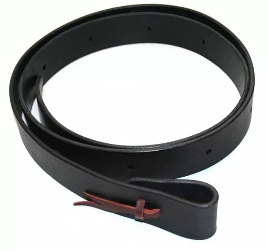 Berlin Custom Leather Tie Strap schwarz