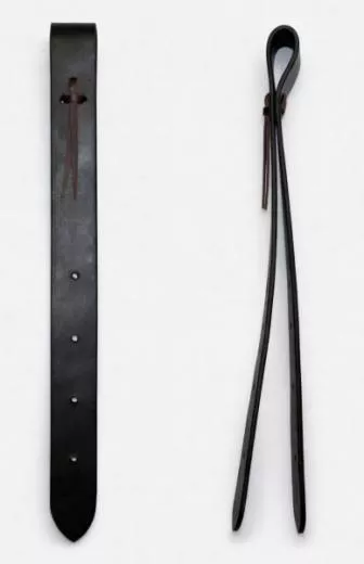 Berlin Custom Leather Off-Billet schwarz