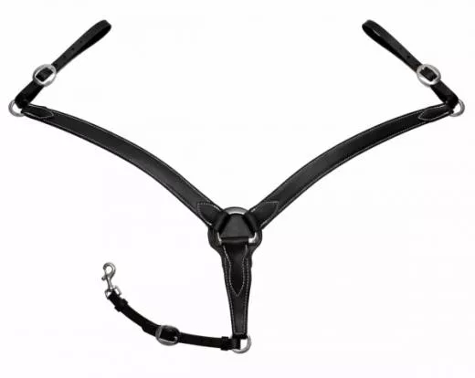 Berlin Custom Leather Vorderzeug schwarz Made in USA