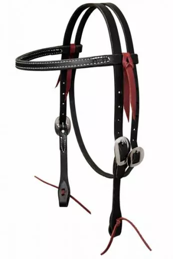 Berlin Custom Leather Stirnband Kopfstück schwarz