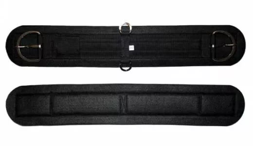 Filz Western Sattelgurt schwarz