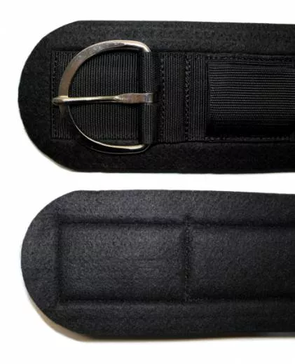 Filz Western Sattelgurt schwarz