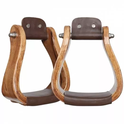 Shiloh Stables Western Steigbügel aus Holz Curved Ashwood TWS-003 Shiloh Stables Western Steigbügel aus Holz Curved Ashwood TWS-003