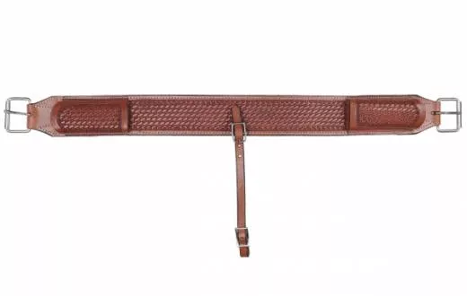Shiloh Stables & Tack Back Cinch Basket Tooled NC-2616-3