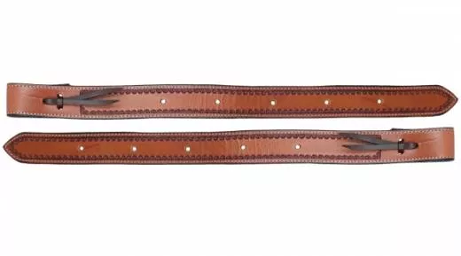 Shiloh Stables & Tack Back Cinch Basket Tooled NC-2616-3