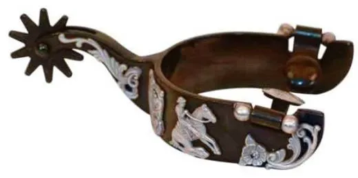 American Heritage Equine Westernsporen Reining Motiv American Heritage Equine Westernsporen Reining Motiv