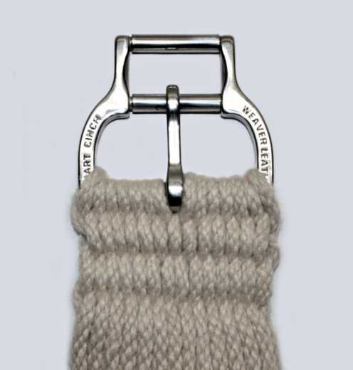 Weaver Roper Mohair Sattelgurt mit Smart Chinch System 27 Strand