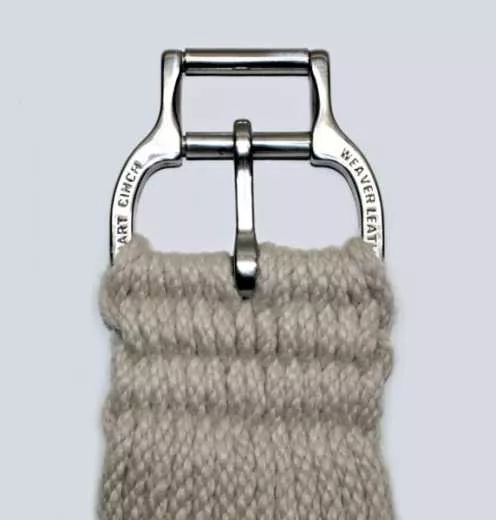 Weaver Roper Mohair Sattelgurt mit Smart Chinch System 27 Strand