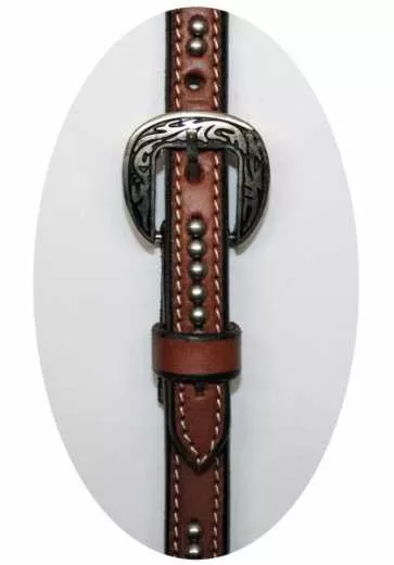 EE TACK Einohr Kopfstück aus US Leder WX-2067