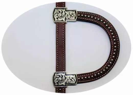 EE TACK Einohr Kopfstück aus Latigoleder WX-2068
