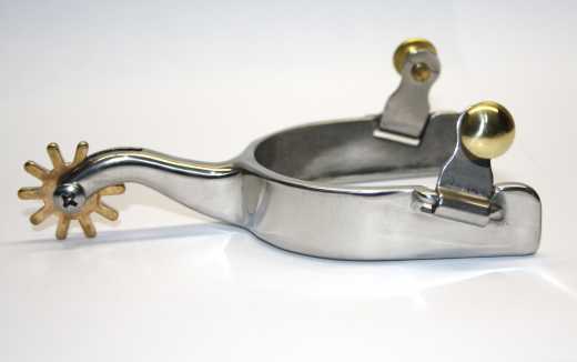 KS Stainless Steel Show Westernsporen Youth für Damen und Jugendliche