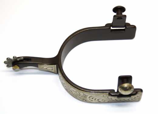 KS Antique Show Westernsporen mit kleinem Rad