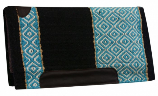 Western Show Pad Diamond Design #6207 türkis schwarz Western Show Pad Diamond Design #6207 türkis schwarz