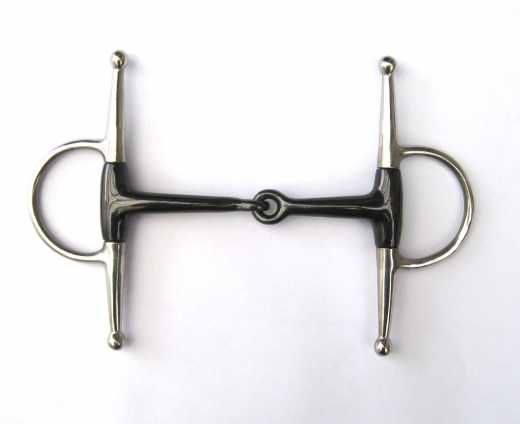 J.L. Full Cheeck Training Snaffle Bit