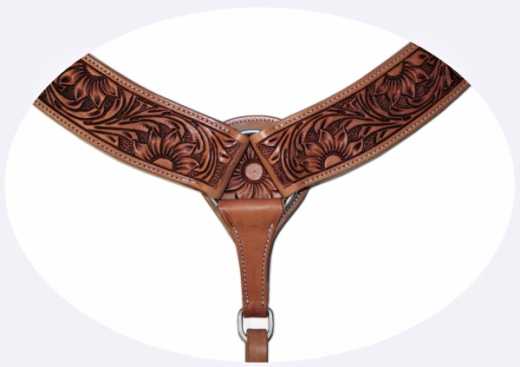 SN Tack Show Vorderzeug Flowertooling Rund