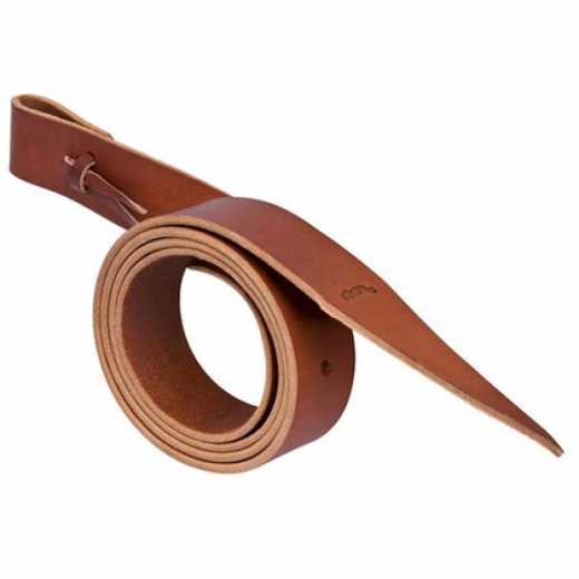 thumbnail image 2 of Weaver Leather 6' Long Latigo Tie Strap - Tapered End, No Holes, Burgundy 2 of 5