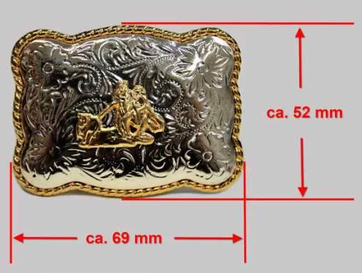 Western Buckle Gürtelschnalle Cowboy