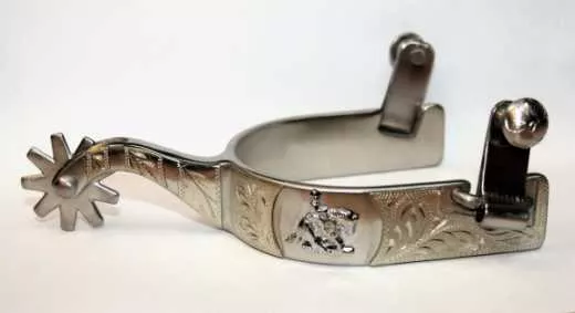 HYX Westernsporen REINER mit Silber