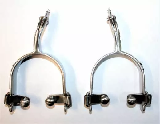 HYX Westernsporen REINER mit Silber