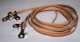 Harness Leder Draw Reins Schlaufzügel mit Umlenkrolle
