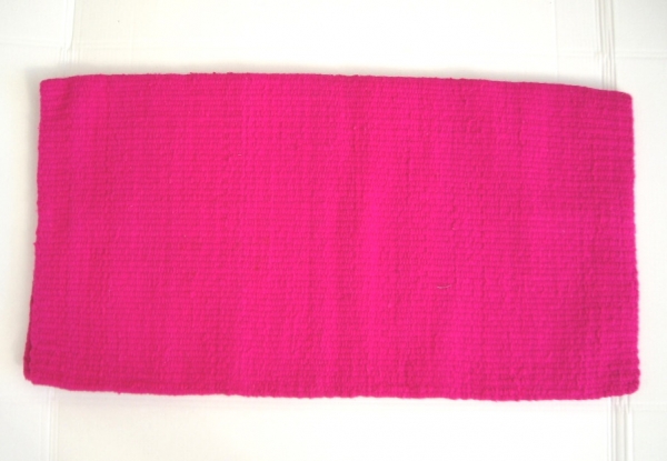 Showblanket aus Wolle in Pink 92 x 86cm