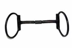 Billy Allen Bit D-Ring Snaffle Bit aus Blacksteel