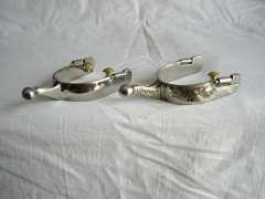 Western Kugelsporen mit Silber