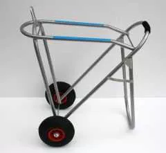 Sattelcaddy Sattelwagen klappbar mit Luftbereifung