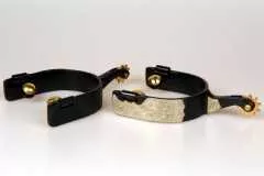 Blacksteel Westernsporen mit kleinem Sporenrad