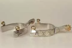 Westernsporen Gambler Stainless