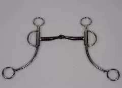 Snaffle with Shanks Stainless Steel