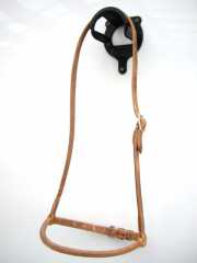 Mouthcloser / Noseband / Sperrhalfter Round Leather