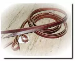 California Pro Elite Latigo Split Reins 12mm