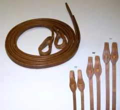 Quickchange Harnessleder Zügel 5/8 16mm