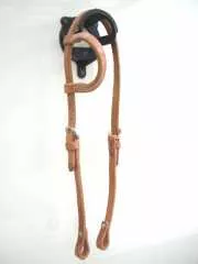 EE Tack Harness Einohr Kopfstück Herman Oak Leather